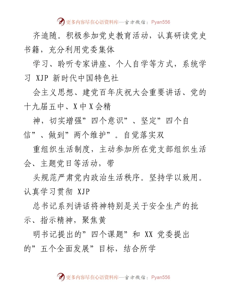 [述职报告] 年度总结 - 202X年度领导干部述职述责述廉报告.docx_第2页
