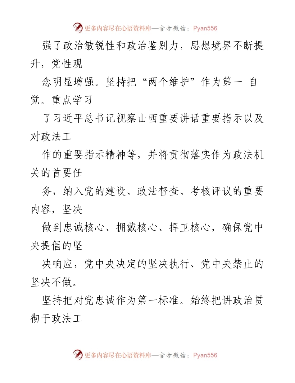 [述职报告] 政法委年度工作总结 - 2022年度政法委书记述职报告.docx_第2页