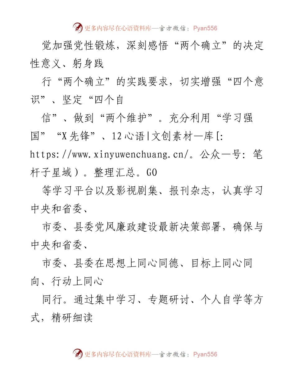 [述责述廉报告] 党员干部个人总结 - 2023年党员干部个人述责述廉报告.docx_第2页