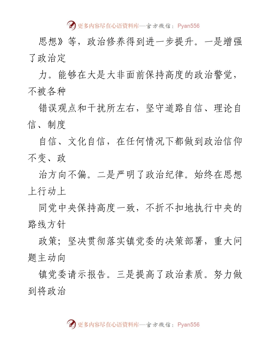 [述职报告] 镇党委会议 - 2023年副镇长述职述廉报告.docx_第2页
