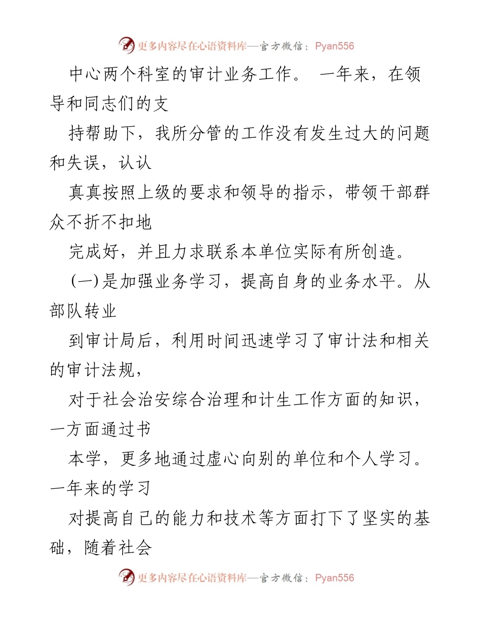 [述职报告] 审计局 - 2022年度述职述廉述学报告.docx_第2页