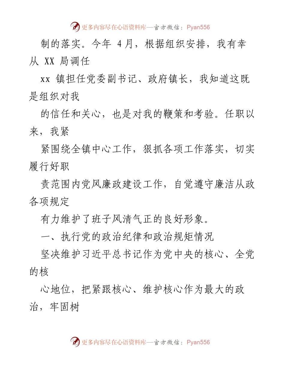 [述责述廉报告] 乡镇政府 - 2023年乡镇镇长述责述廉报告.docx_第2页