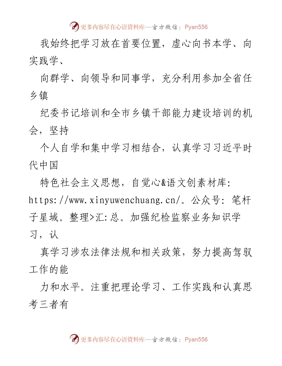 [述职报告] 年度总结 - 乡镇纪委书记年度述职述廉报告.docx_第2页