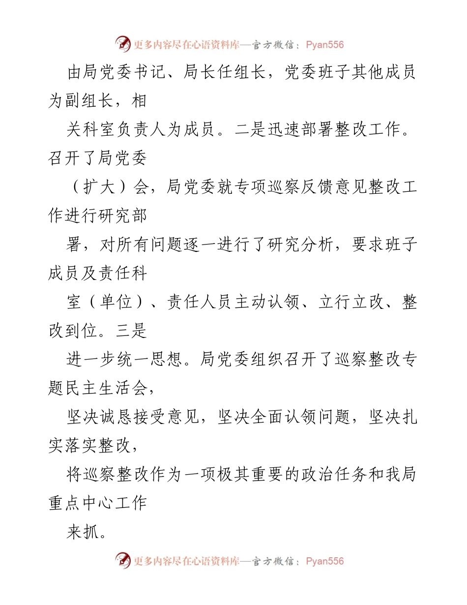 [通报] 市商务局 - 优化营商环境专项巡察整改情况通报.docx_第2页