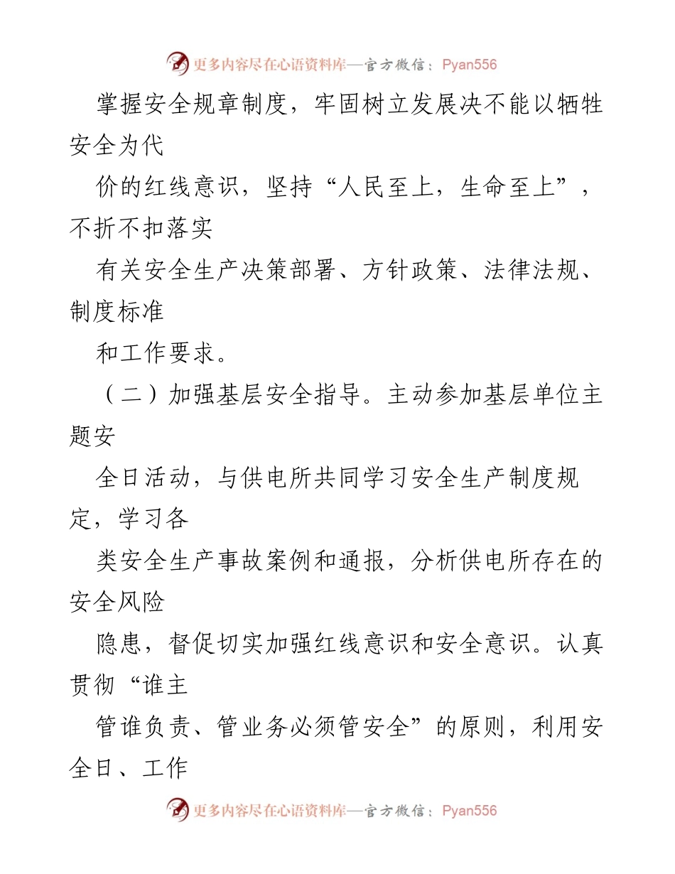 [述职报告] 国企安全生产 - 2023年国企领导干部安全履责述职报告.docx_第2页