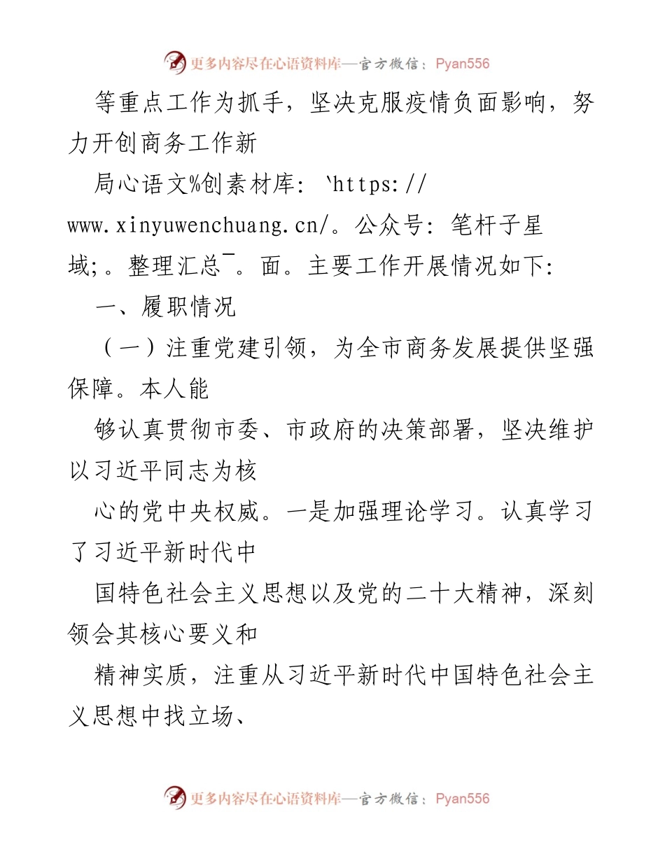 [述职报告] 市局党委（党组） - 2022年市局党委书记述职述责述廉报告.docx_第2页