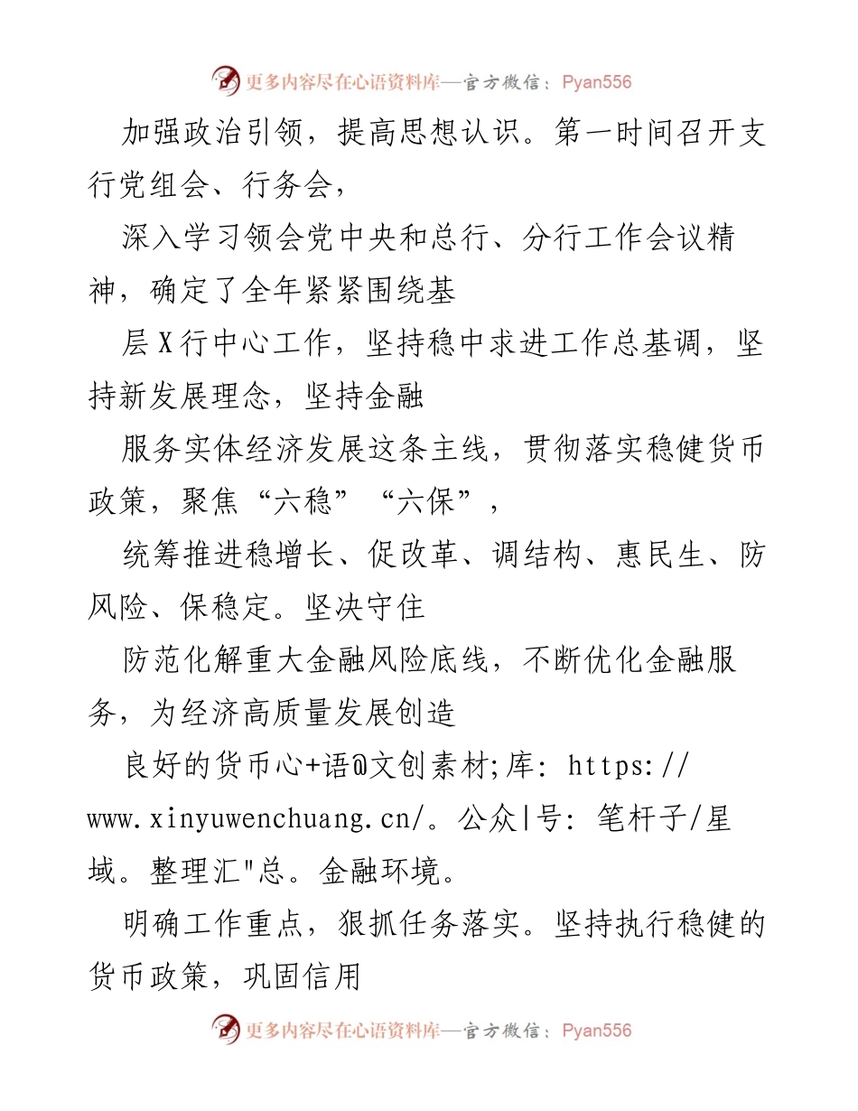 [述职报告] 银行年度会议 - 202X年度银行行长述职述廉报告.docx_第2页