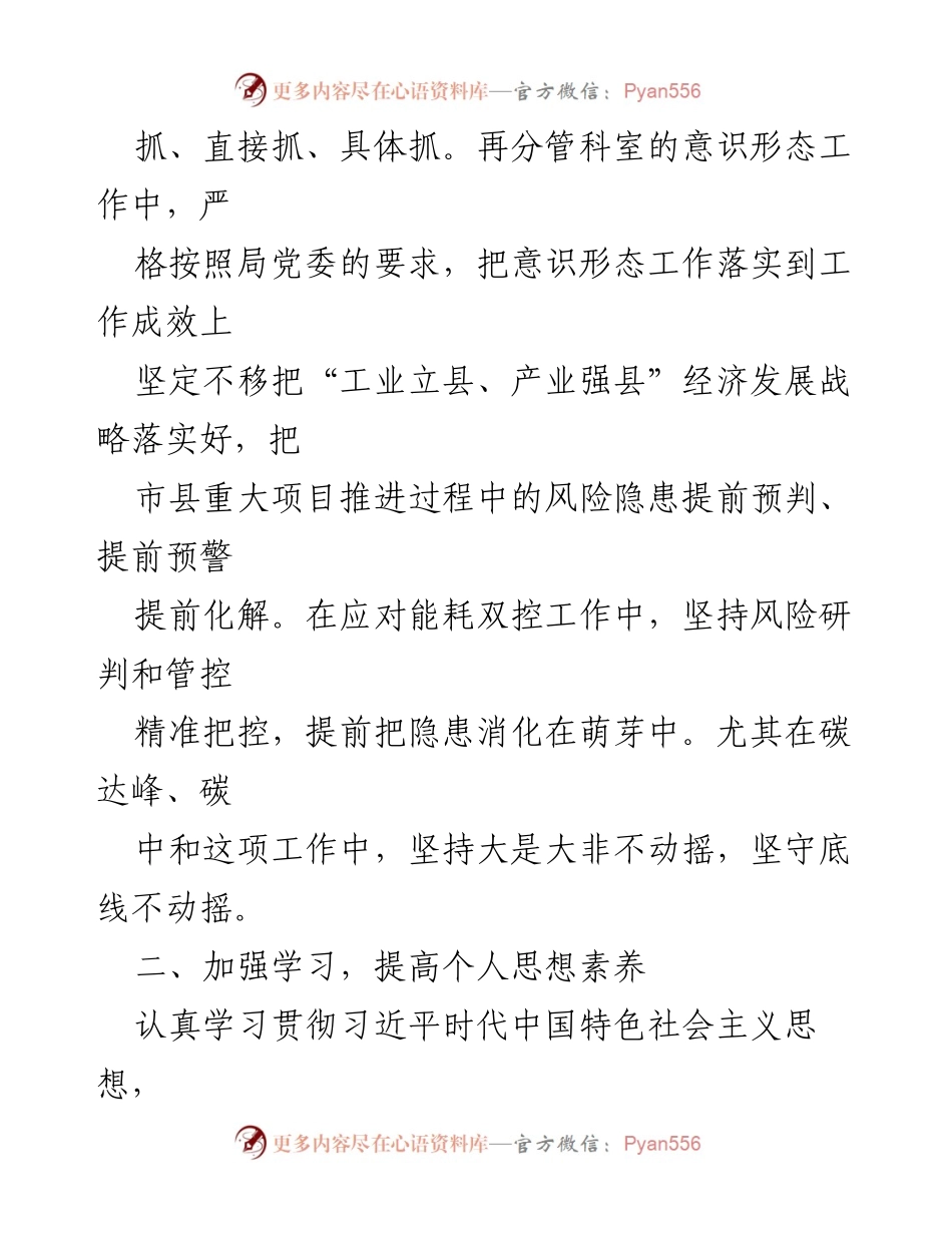 [述职报告] 经济发展局 - 个人述职报告总结与反思.docx_第2页