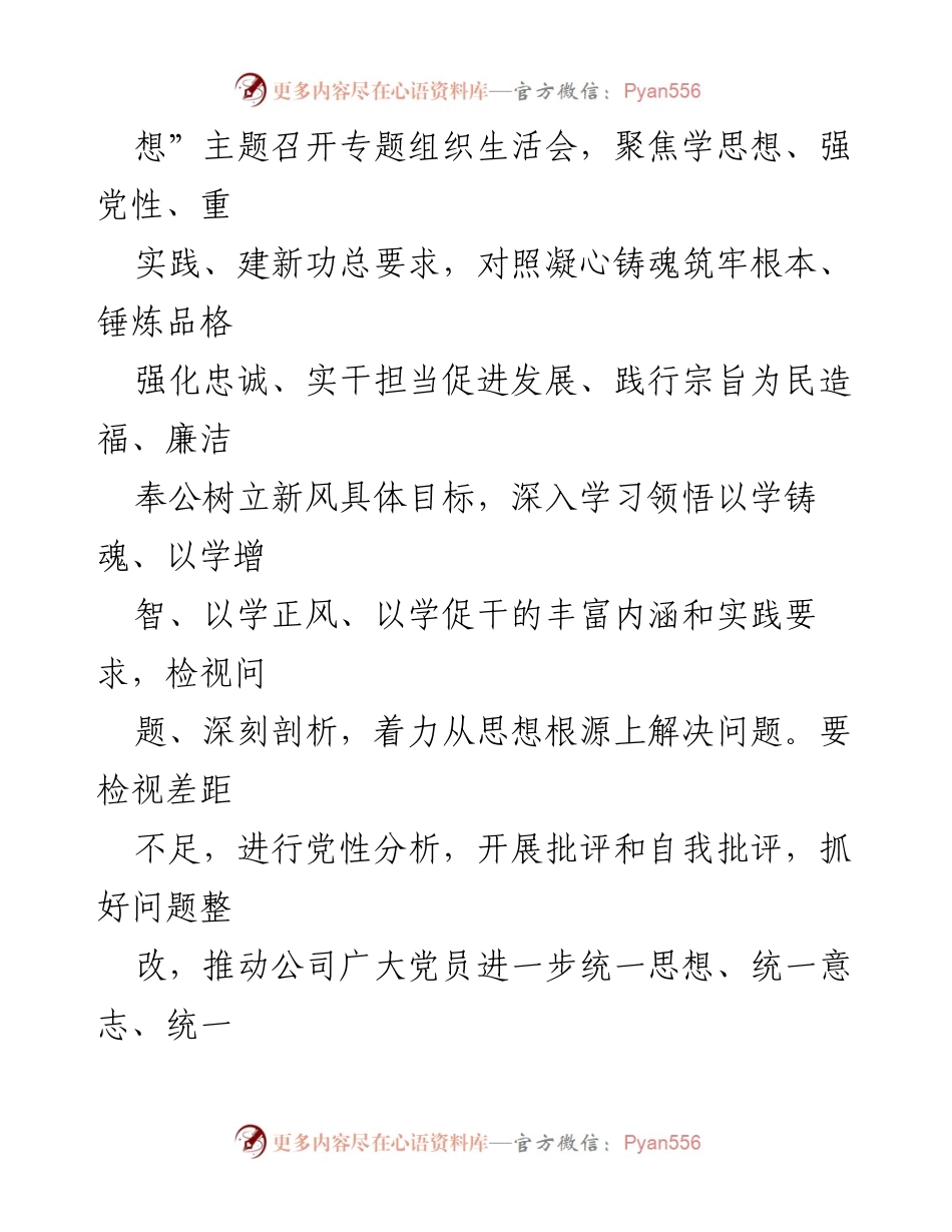 [通知] 党支部会议 - 召开主题教育专题组织生活会的通知_1.docx_第2页