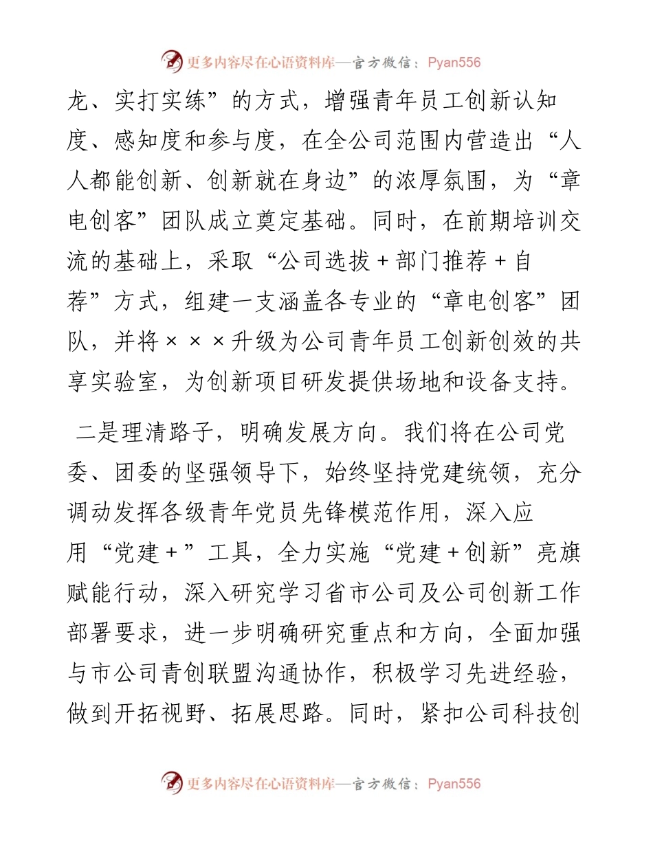 “章电创客”柔性团队工作开展计划汇报.docx_第2页