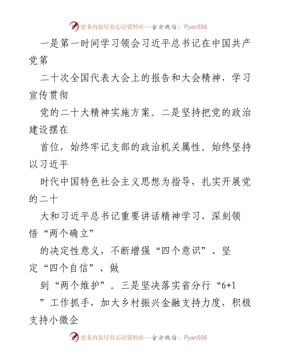 [述职报告] 银行党建工作 - 2022年度X银行党组织书记党建工作述职报告_1.docx_第2页