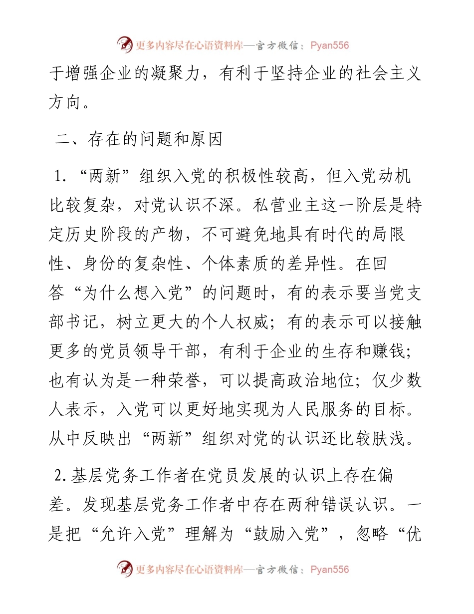 “两新”组织党员发展工作总结.docx_第2页