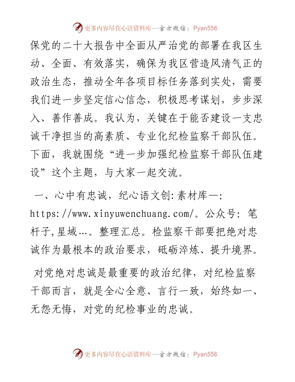 党课辅导：建设一支忠诚干净担当的高素质、专业化纪检监察干部队伍.docx_第2页
