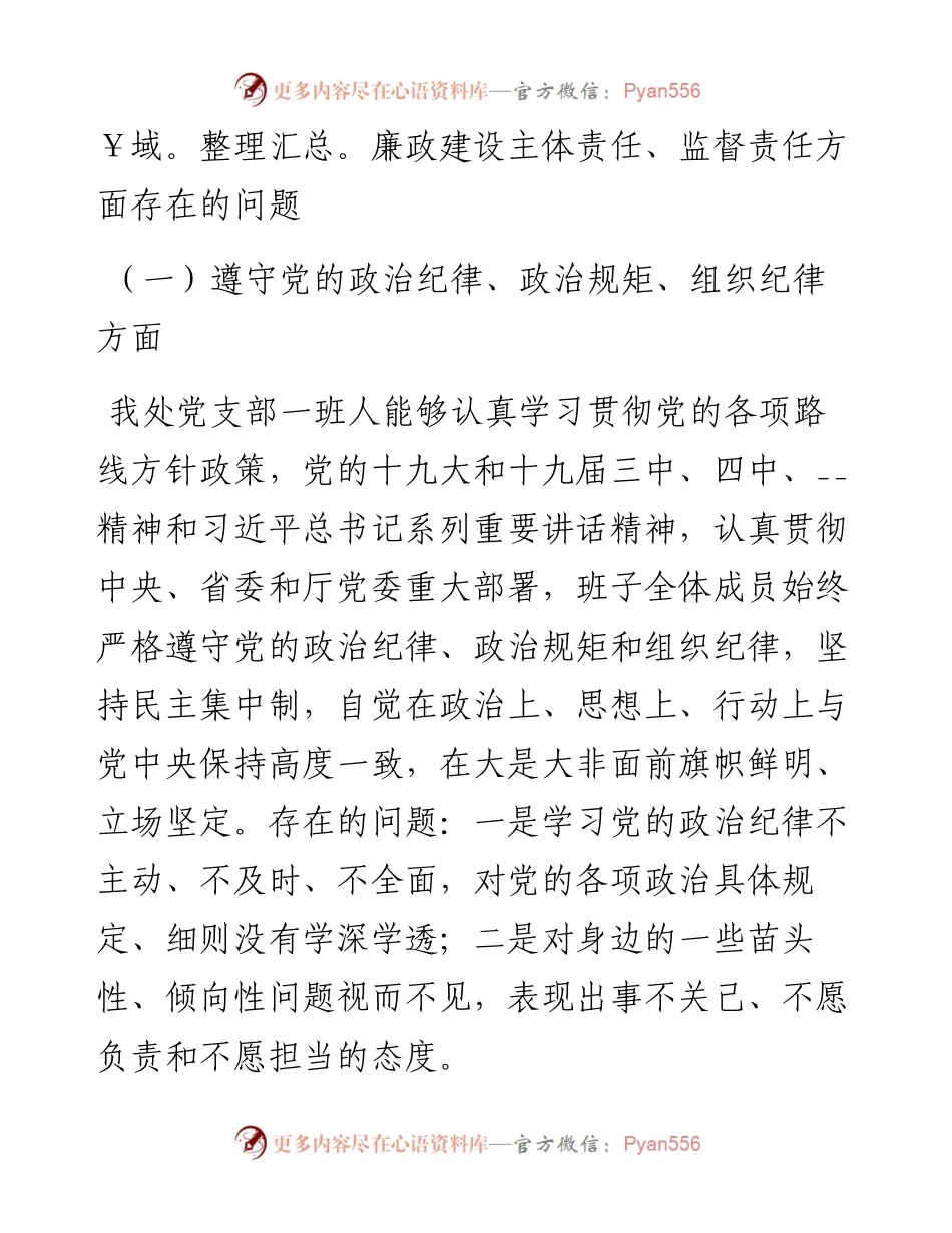 党支部开展“三严三实”专题民主生活会对照检查汇报材料.docx_第2页