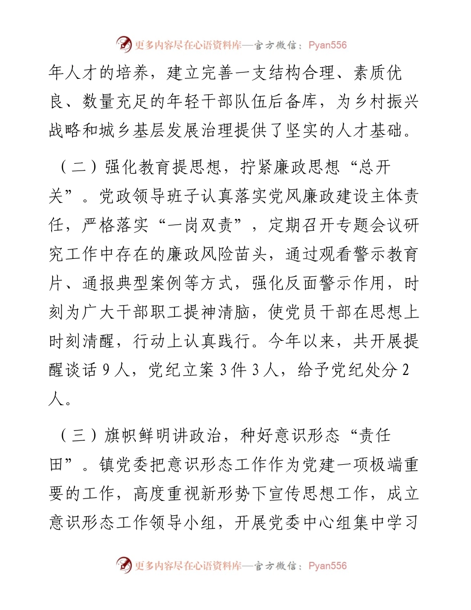 乡镇工作总结及工作要点.docx_第2页
