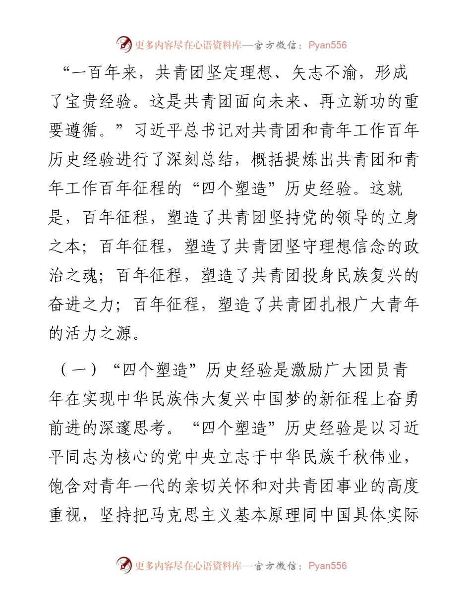 党课讲稿：不断增强“三力” 用心用情用力做好新时代共青团工作.docx_第2页