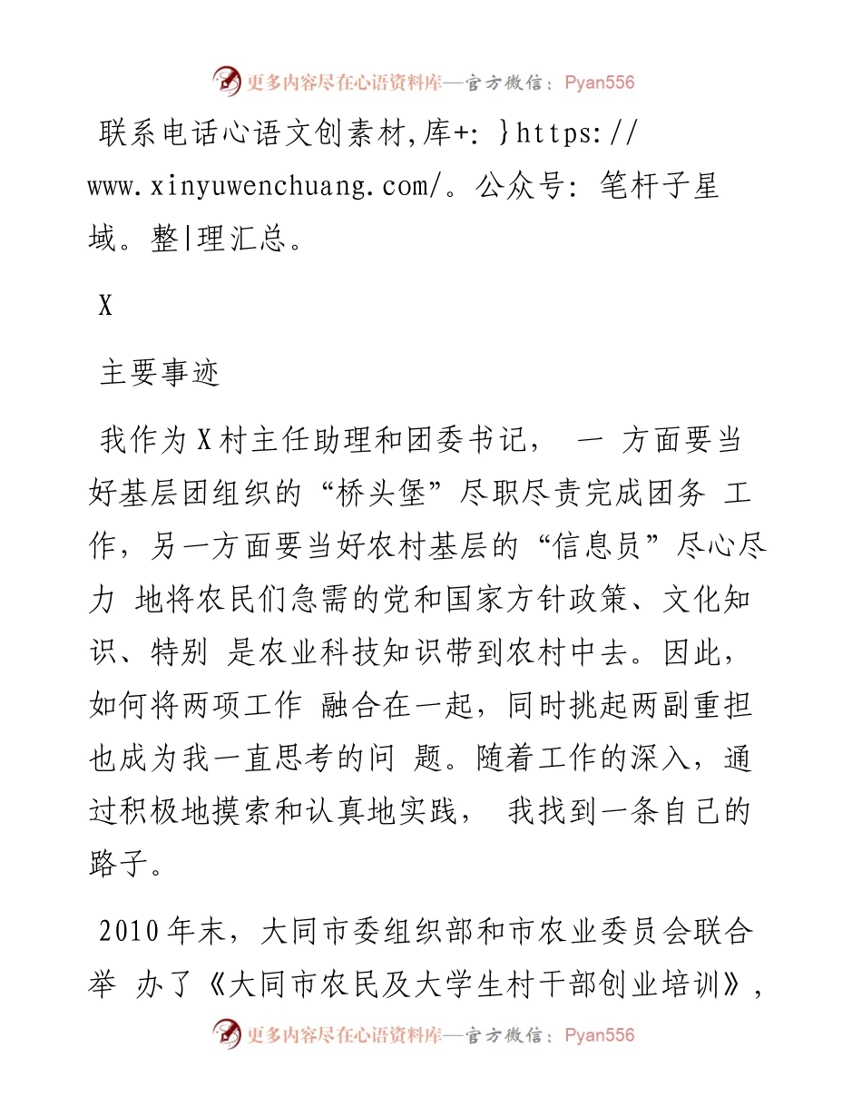 优秀团务工作者申报表.docx_第2页