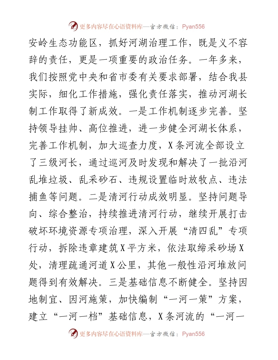 党办：在县河湖长工作会议上的讲话.docx_第2页