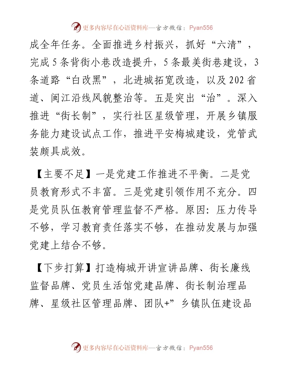 乡镇党委书记抓党建述职报告9篇.docx_第2页