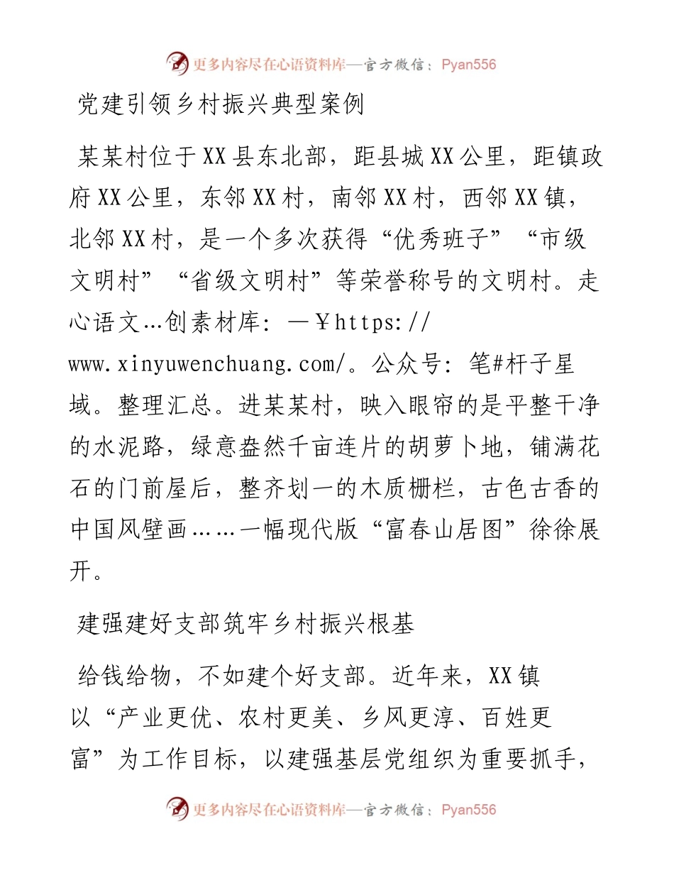 党建引领乡村振兴典型案例.docx_第1页