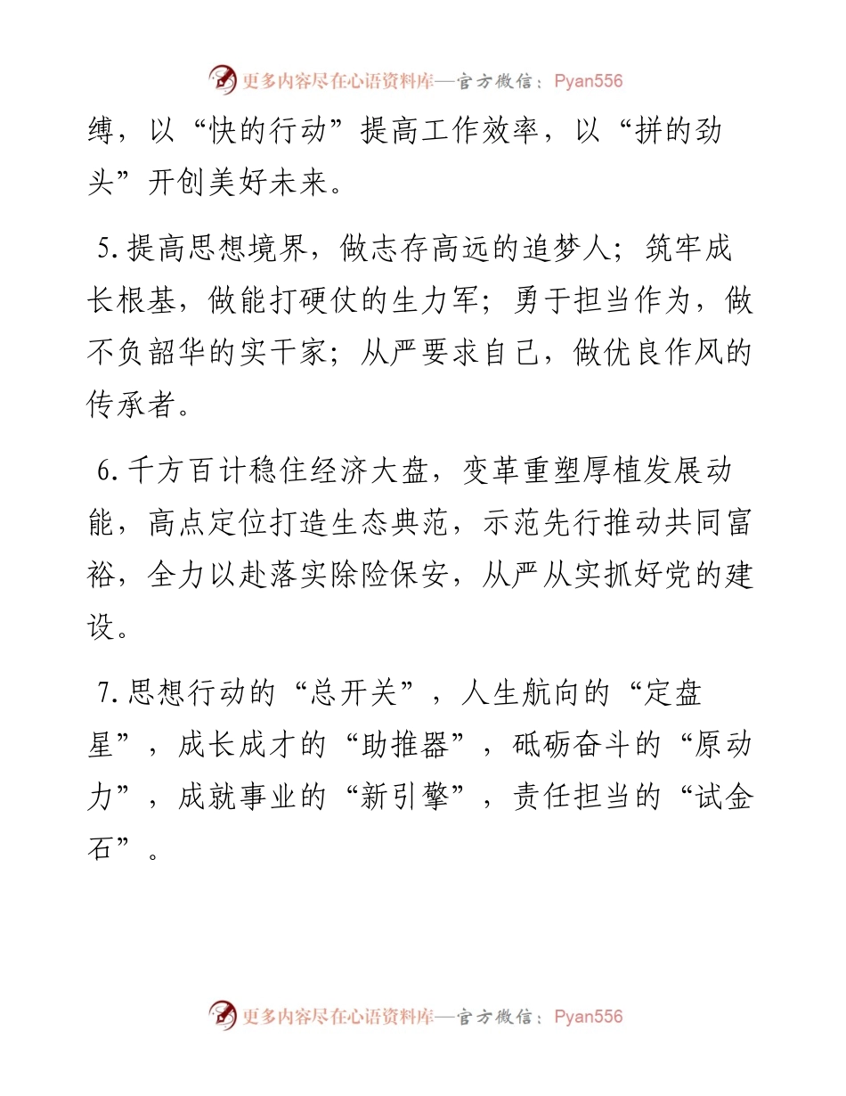 任职表态类排比句40例.docx_第2页