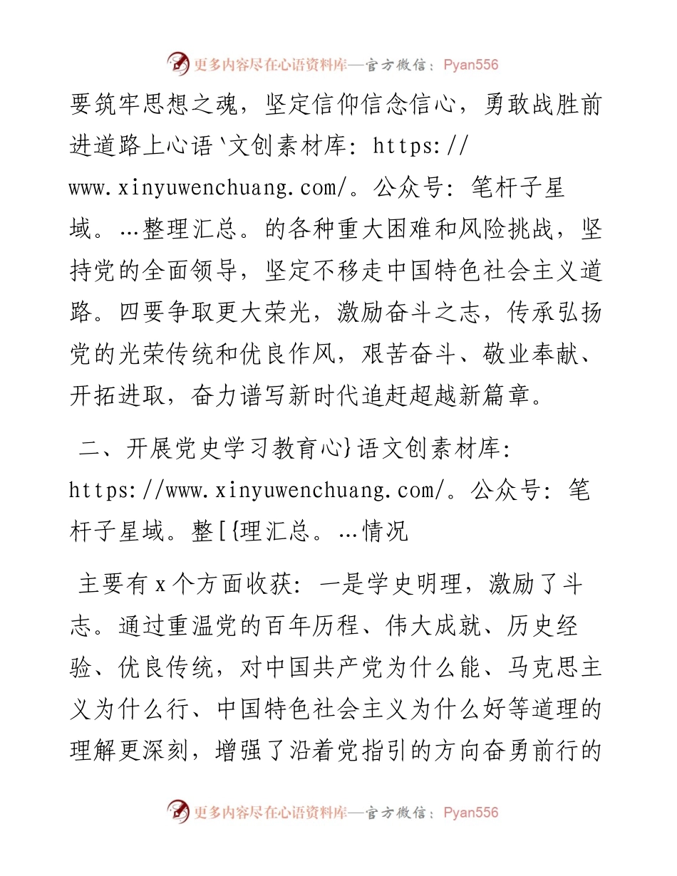 党支部书记党史学习教育专题组织生活会发言（1360字）.docx_第2页