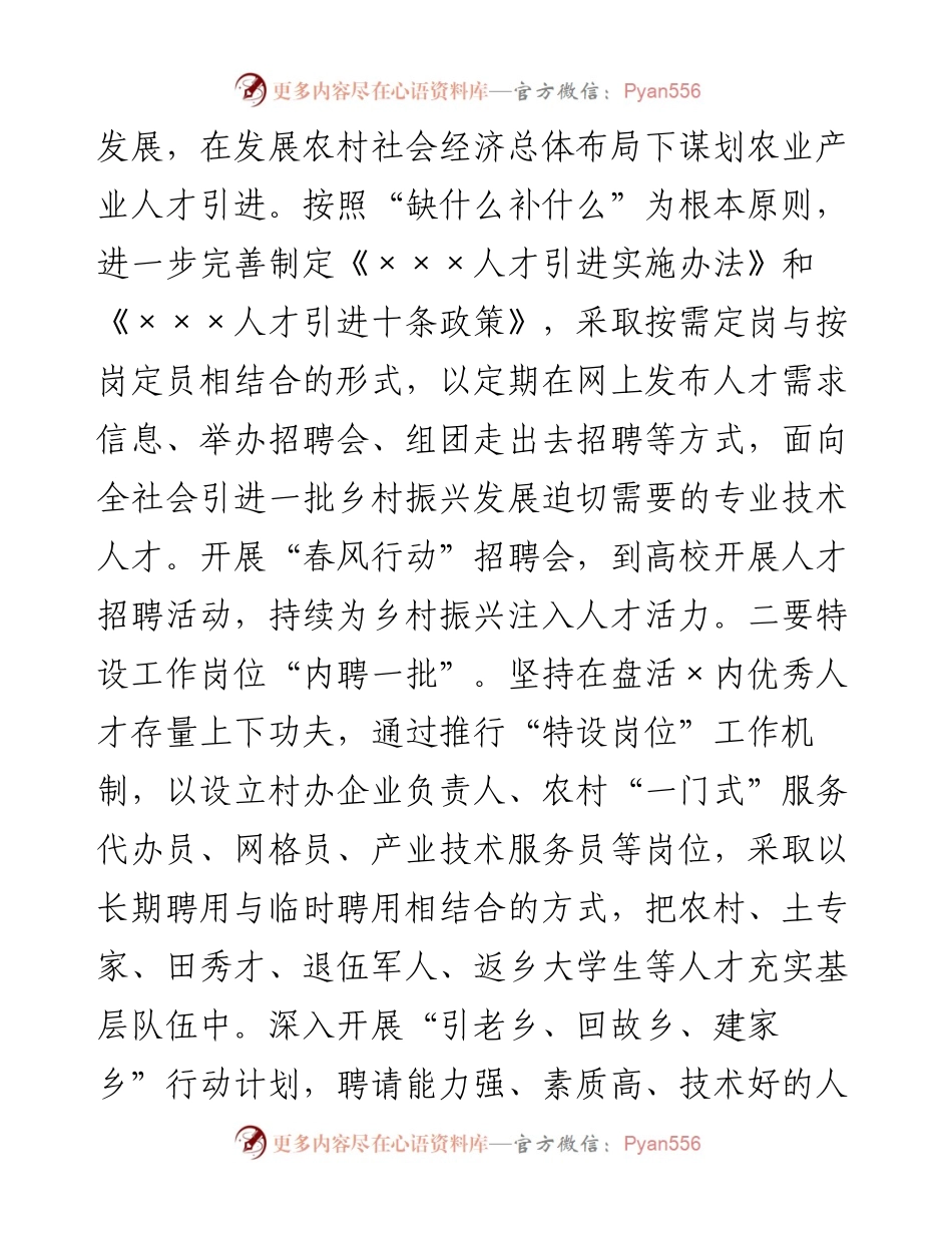 乡村振兴人才工作中心组发言.docx_第2页