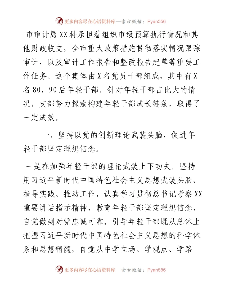 党支部干部工作总结.docx_第1页