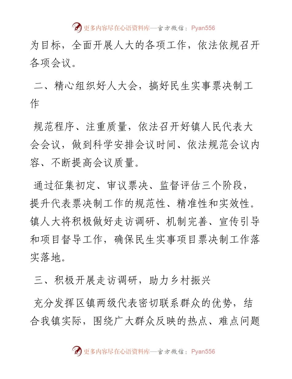 乡镇人大工作计划材料.docx_第2页