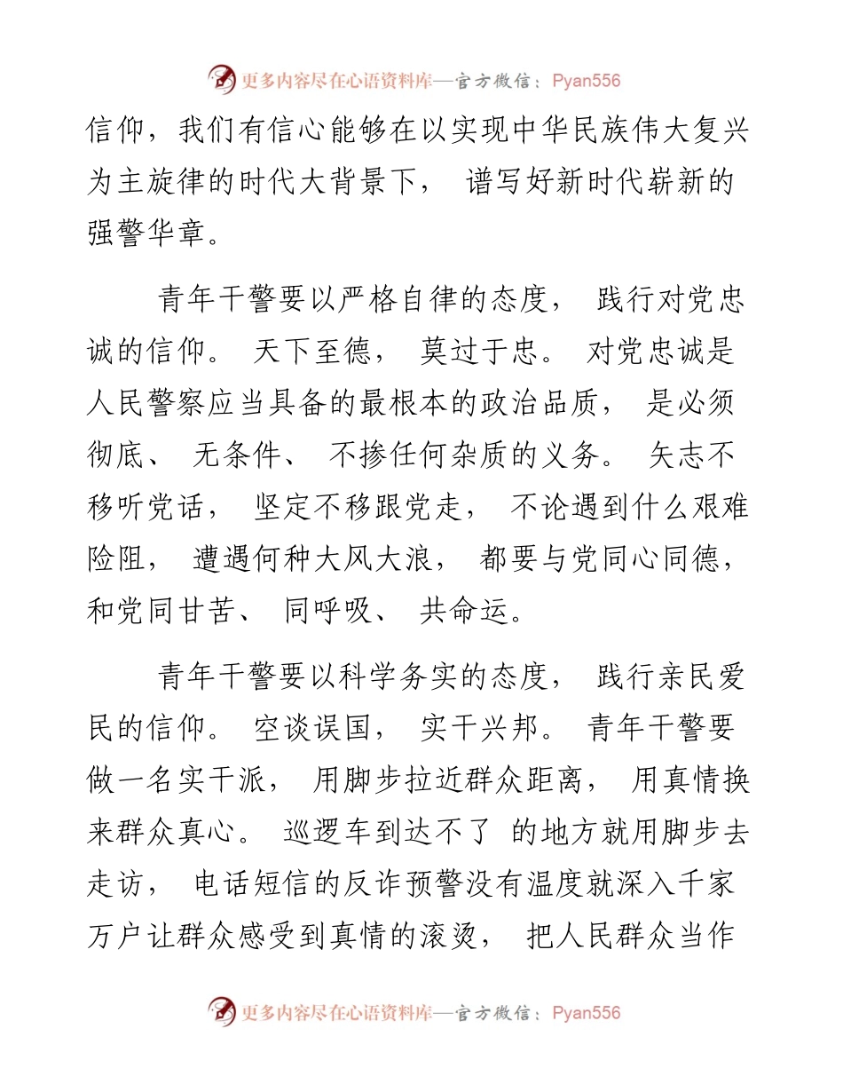 二十大心得体会（公安系统5篇）.docx_第2页
