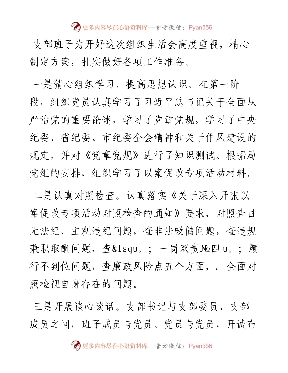 以案促改专项整治活动情况的专题报告3篇精选范文.docx_第2页