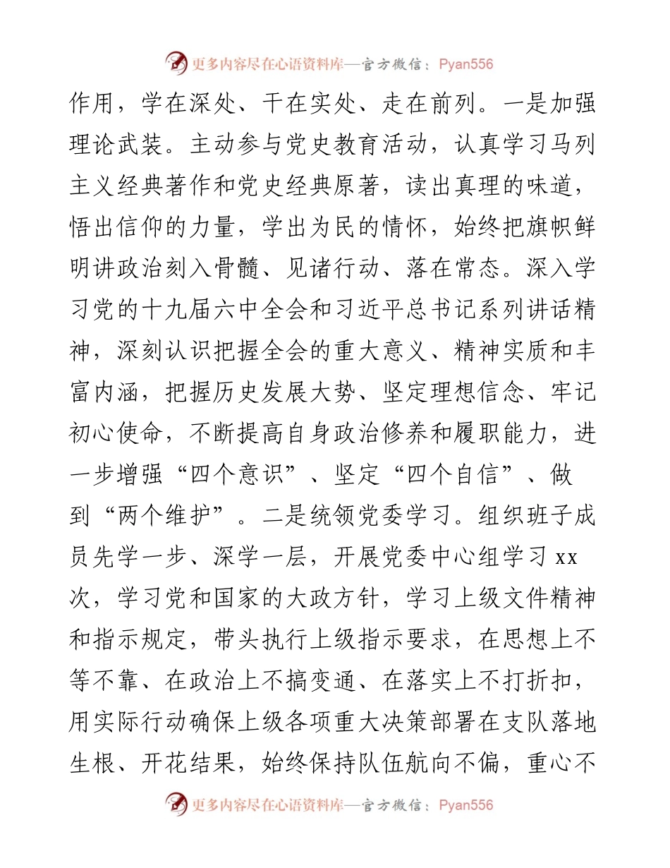 党委书记述职述廉报告（）.docx_第2页