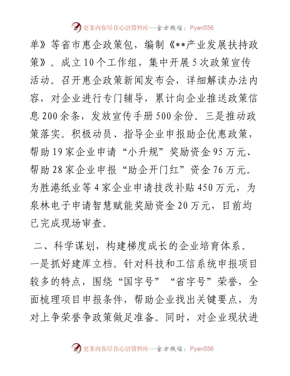 产业培育服务体系建设工作汇报.docx_第2页