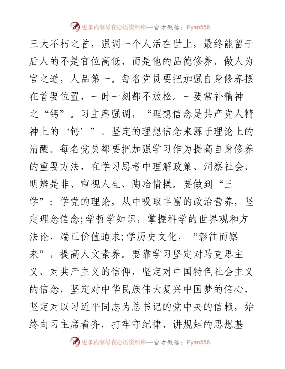 党课范文：严守党的纪律规矩 做政治上的“明白人”.docx_第2页