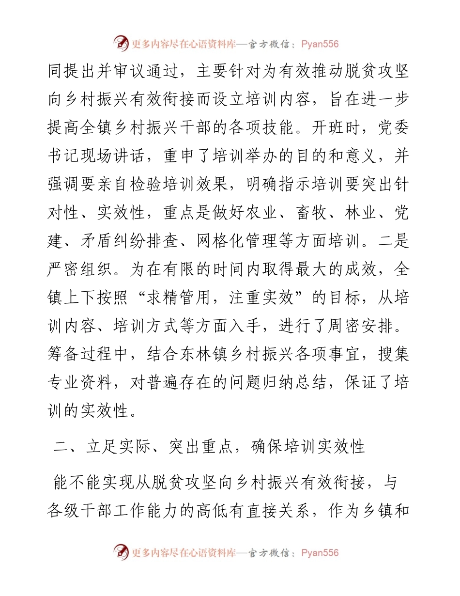 乡村振兴培训总结.docx_第2页