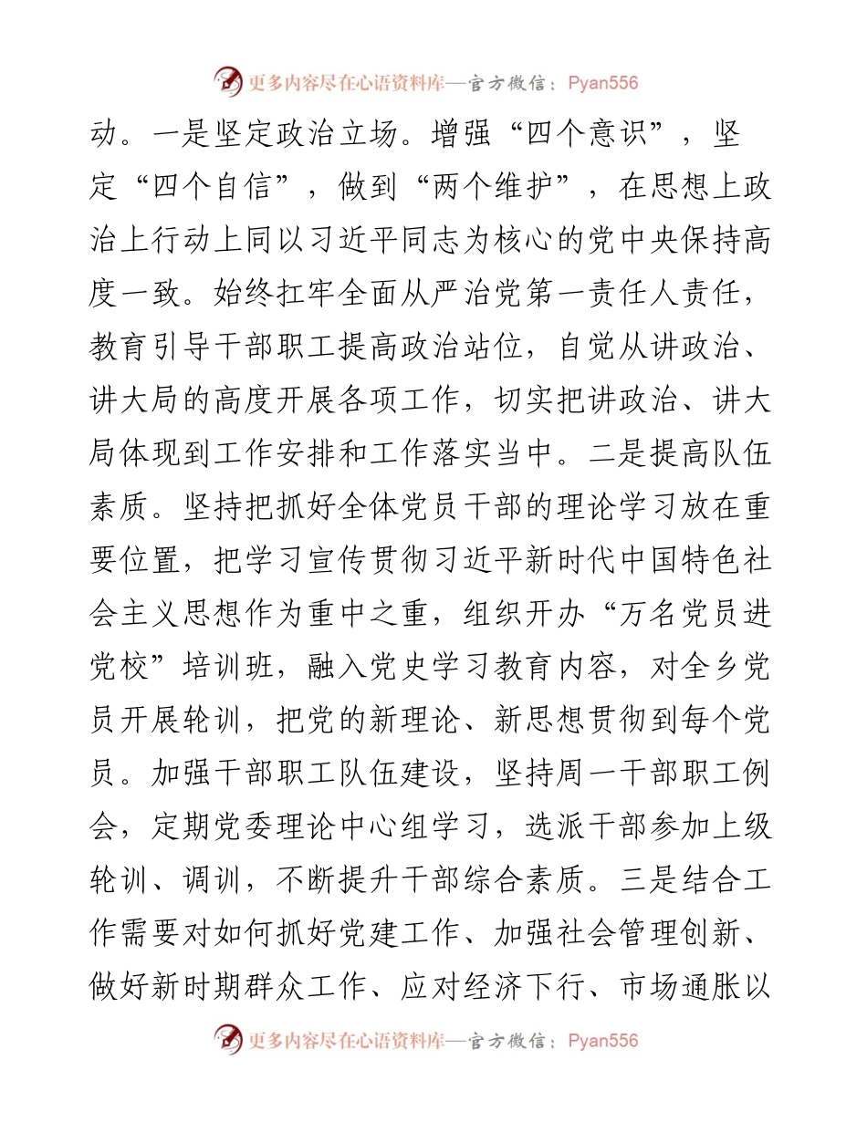 乡党委书记述职报告.docx_第2页