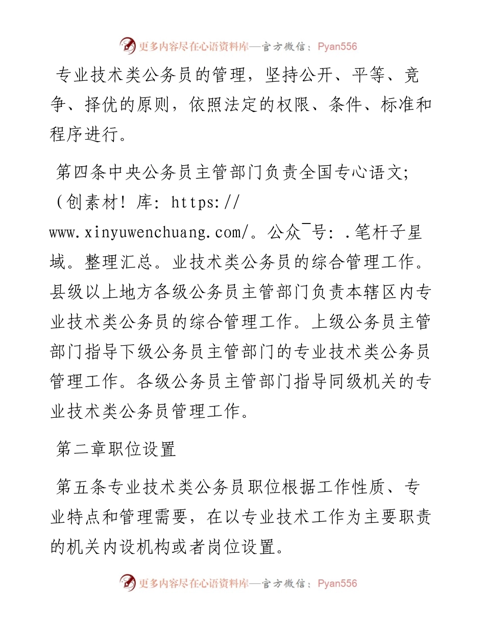 专业技术类公务员管理规定（试行）.docx_第2页