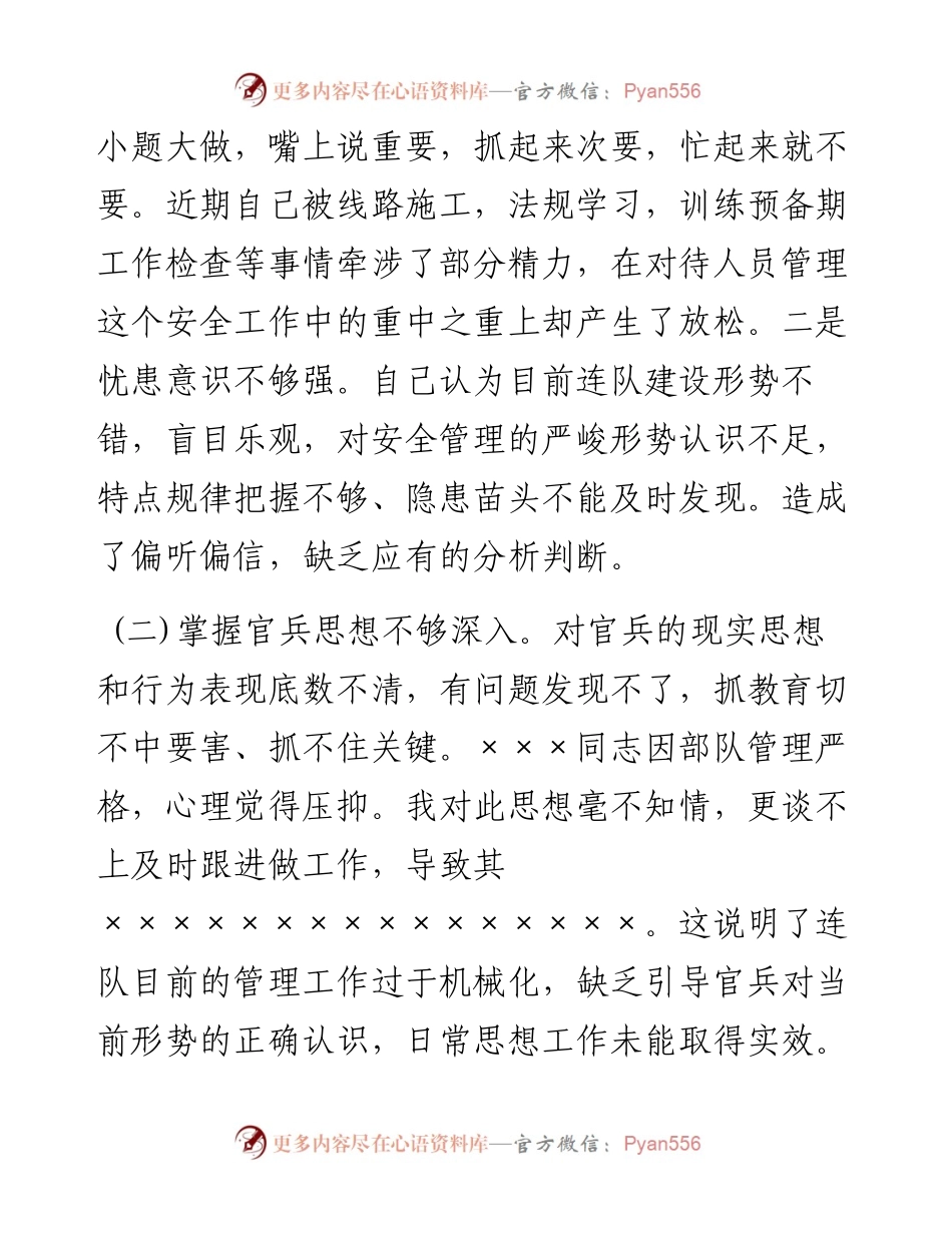 个人检查（二十七）.docx_第2页