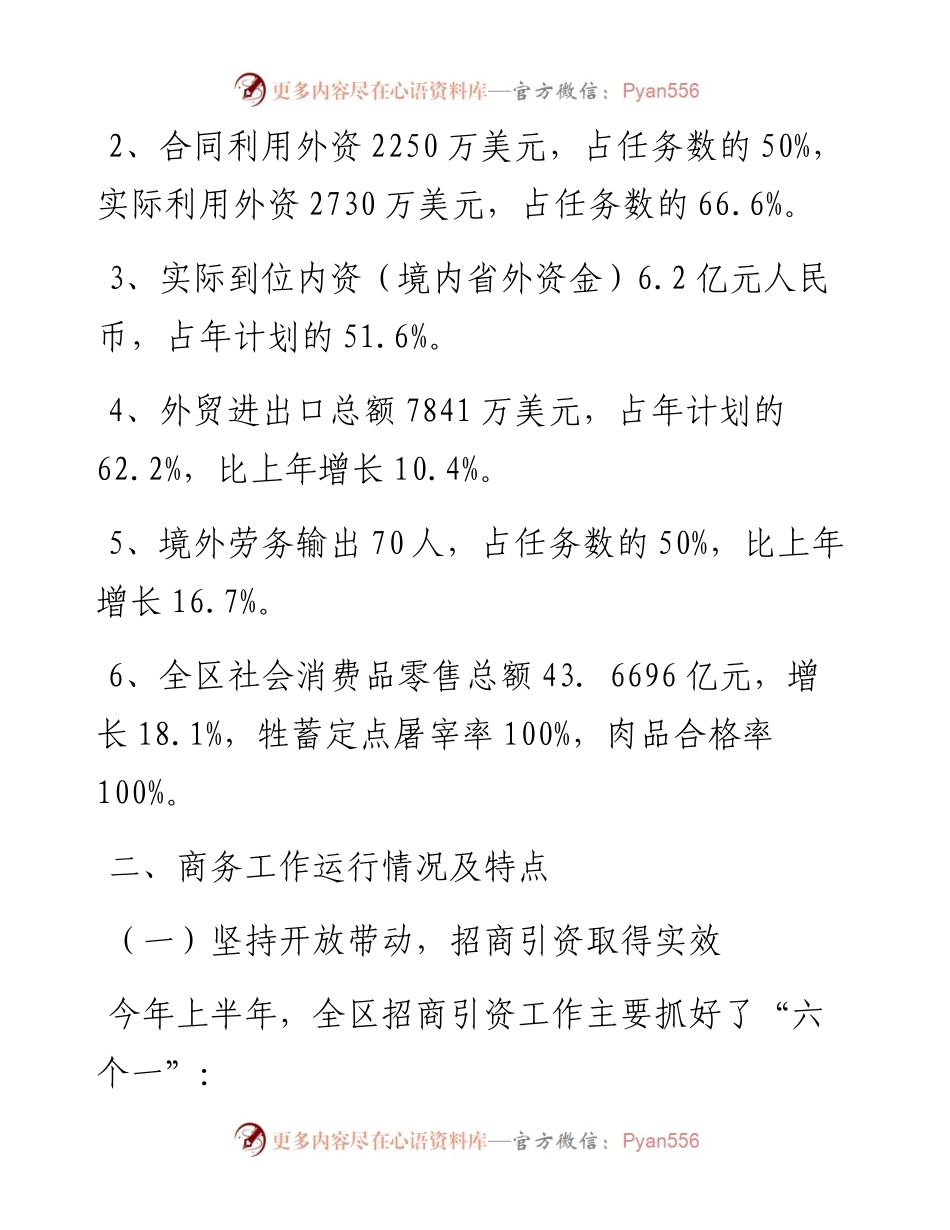 上半年商务工作总结及下半年工作计划.docx_第2页