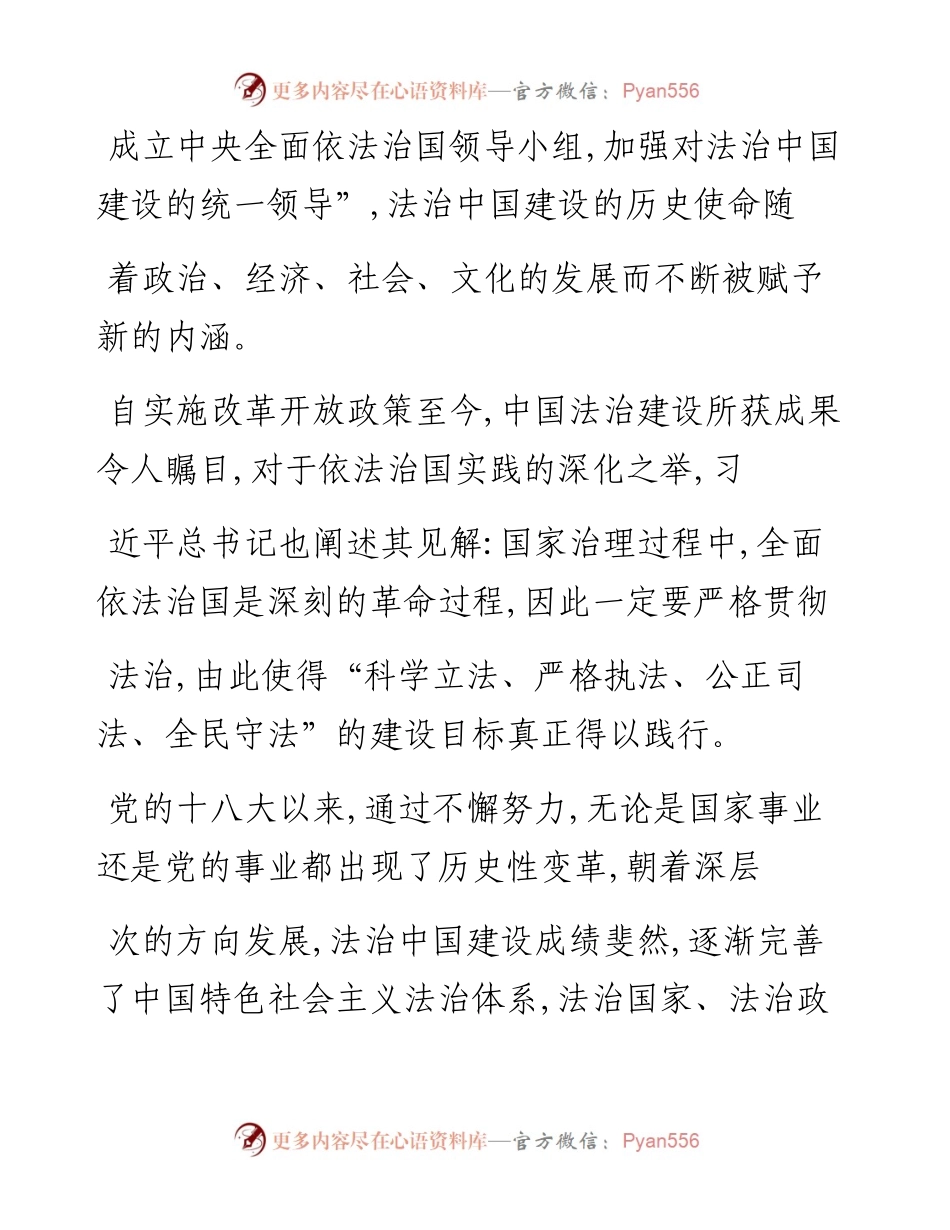 以全面依法治国为统领实现法治建设目标_雒璐.docx_第2页