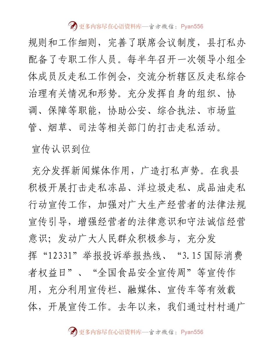 全县打击走私综合治理发言提纲.docx_第2页