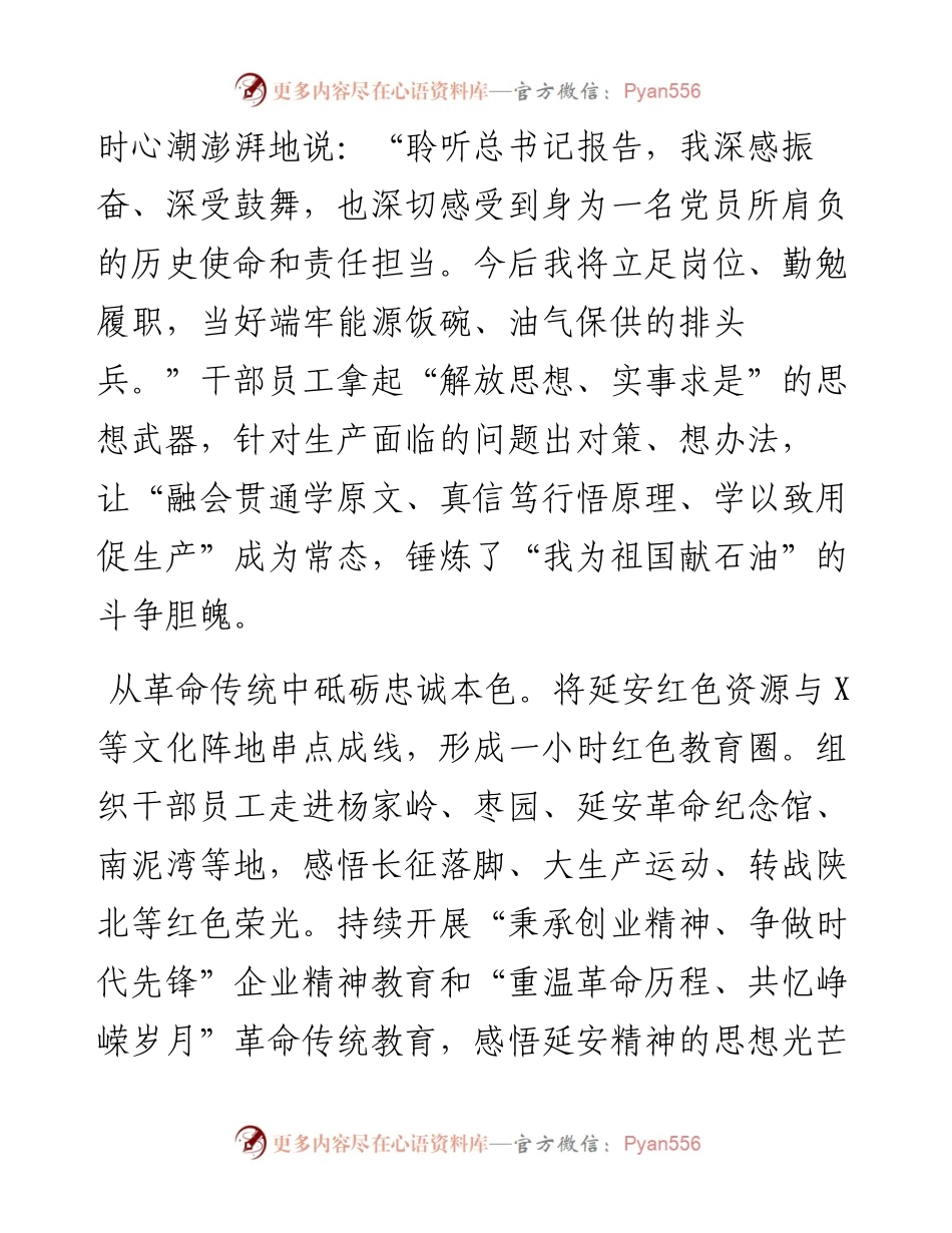 关于国企党支部经验交流材料.docx_第2页