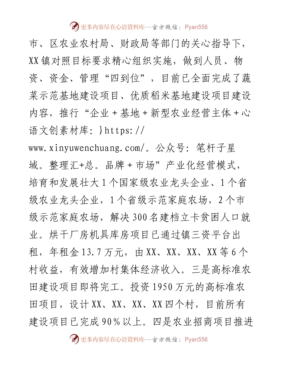 关于镇乡村振兴战略实施情况的报告.docx_第2页