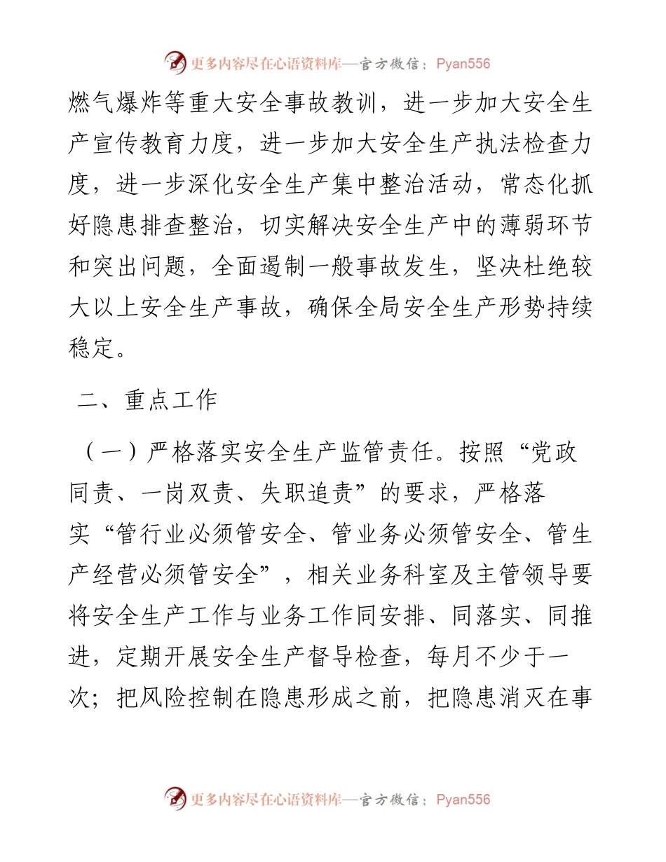 县城市管理综合行政执法局度安全生产工作方案.docx_第2页