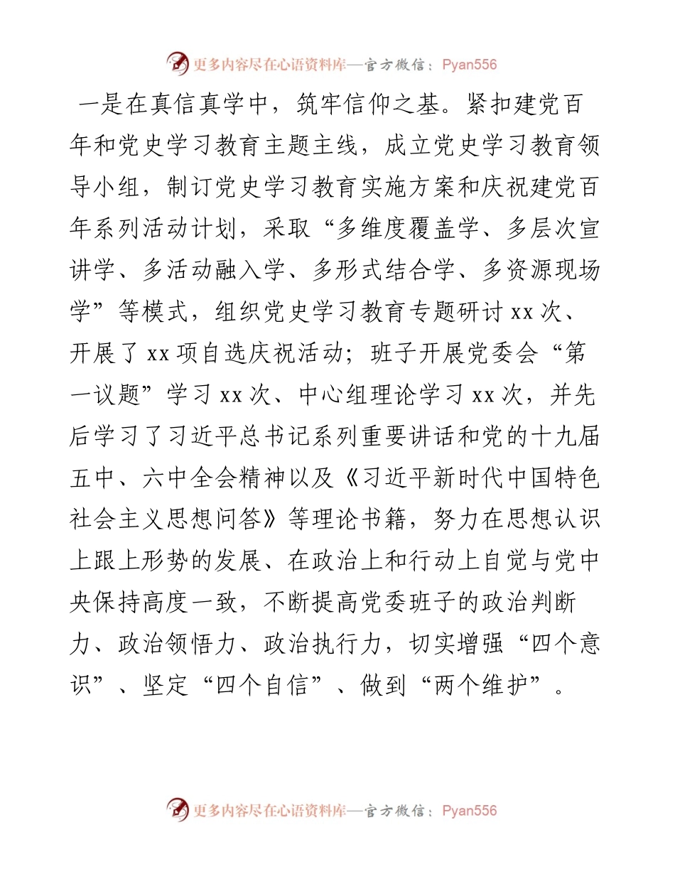 公司领导班子度述职述责述廉报告.docx_第2页