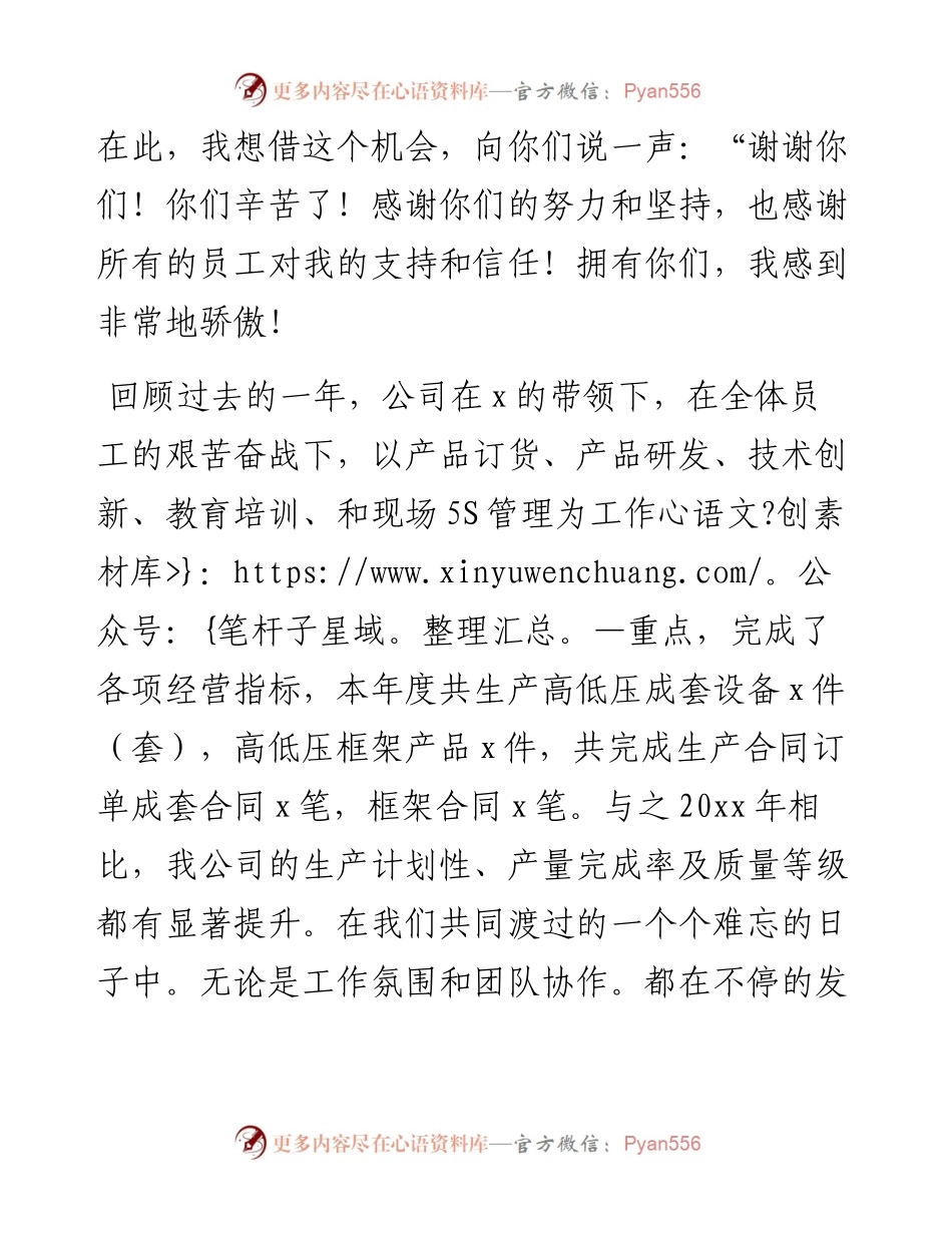 公司领导年度工作总结会议讲话2篇.docx_第2页
