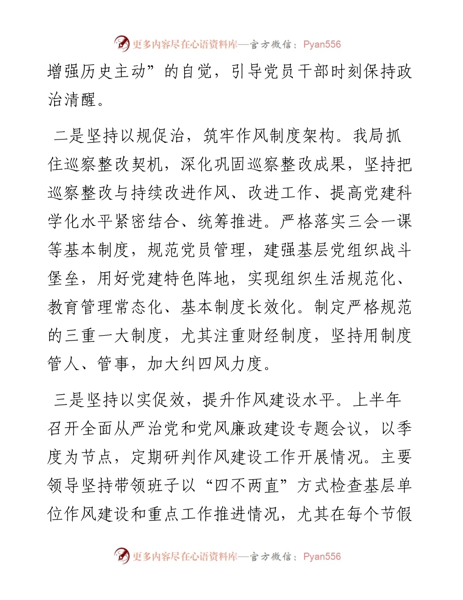 区局作风建设报告.docx_第2页