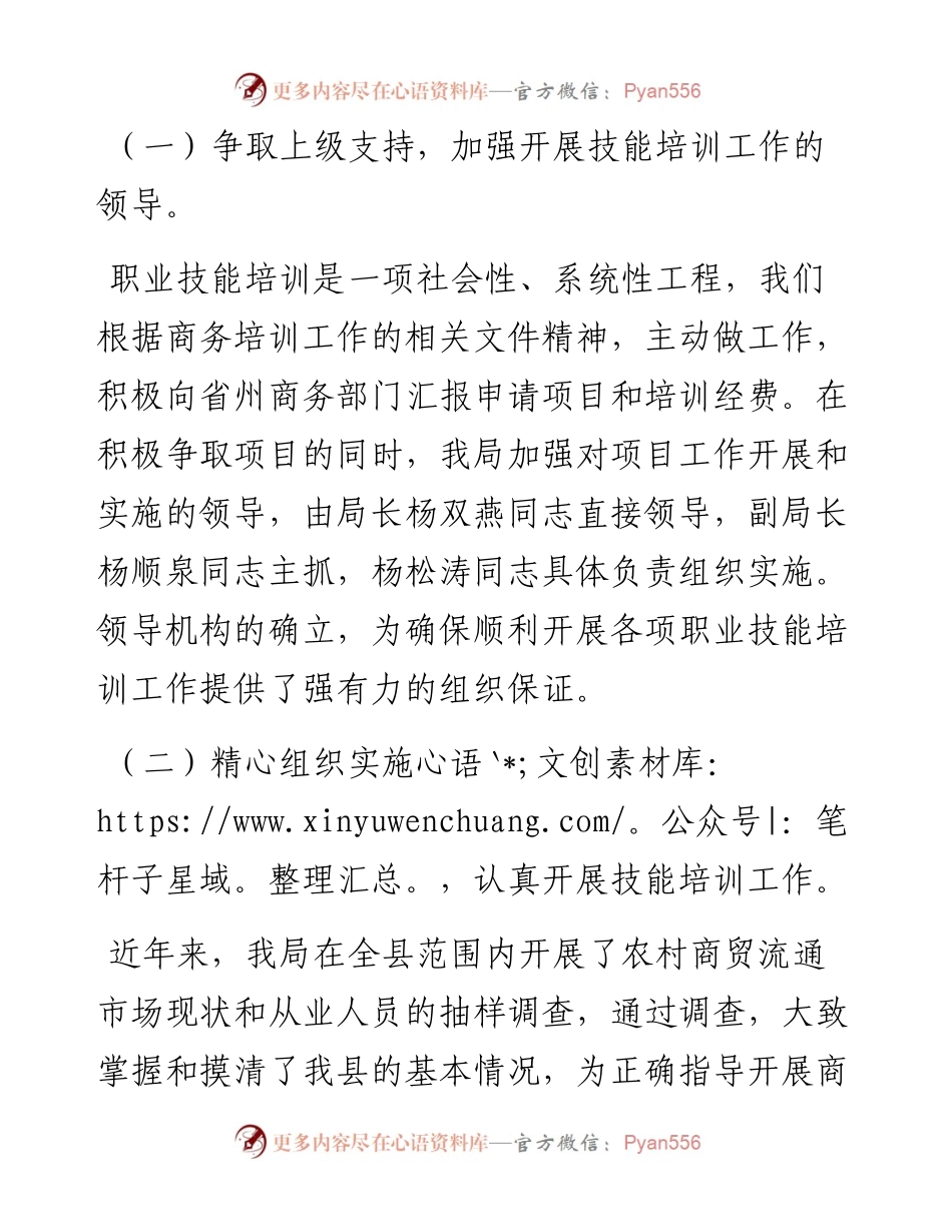 县商务局抓基层党建创新项目工作总结.docx_第2页