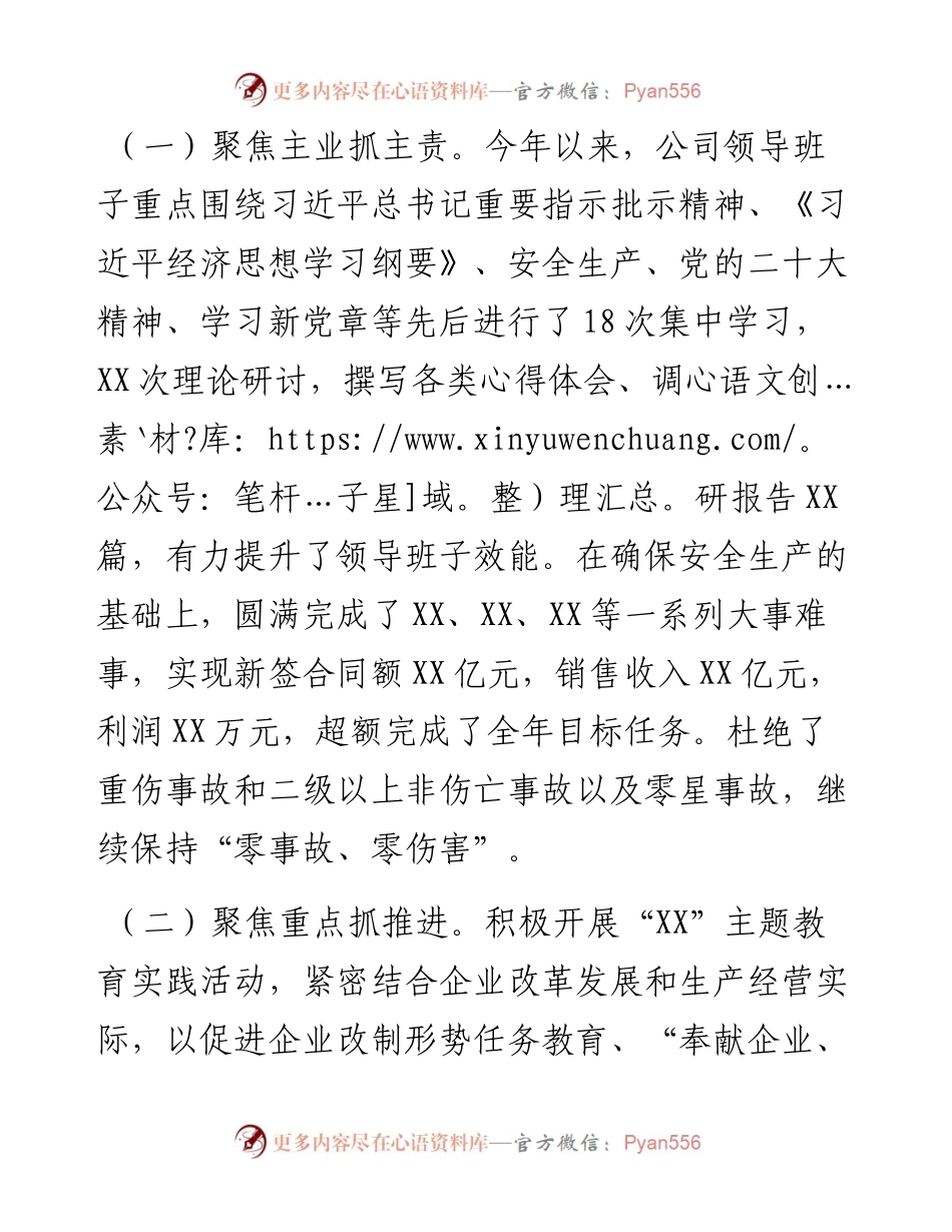 公司党委述职述廉报告.docx_第2页