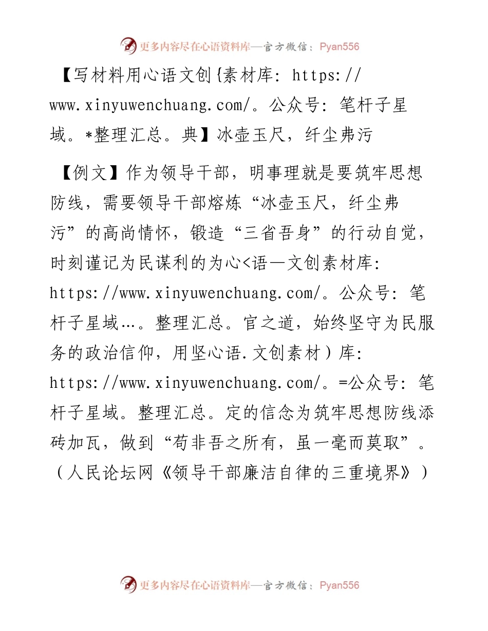 冰壶玉尺，纤尘弗污.docx_第1页